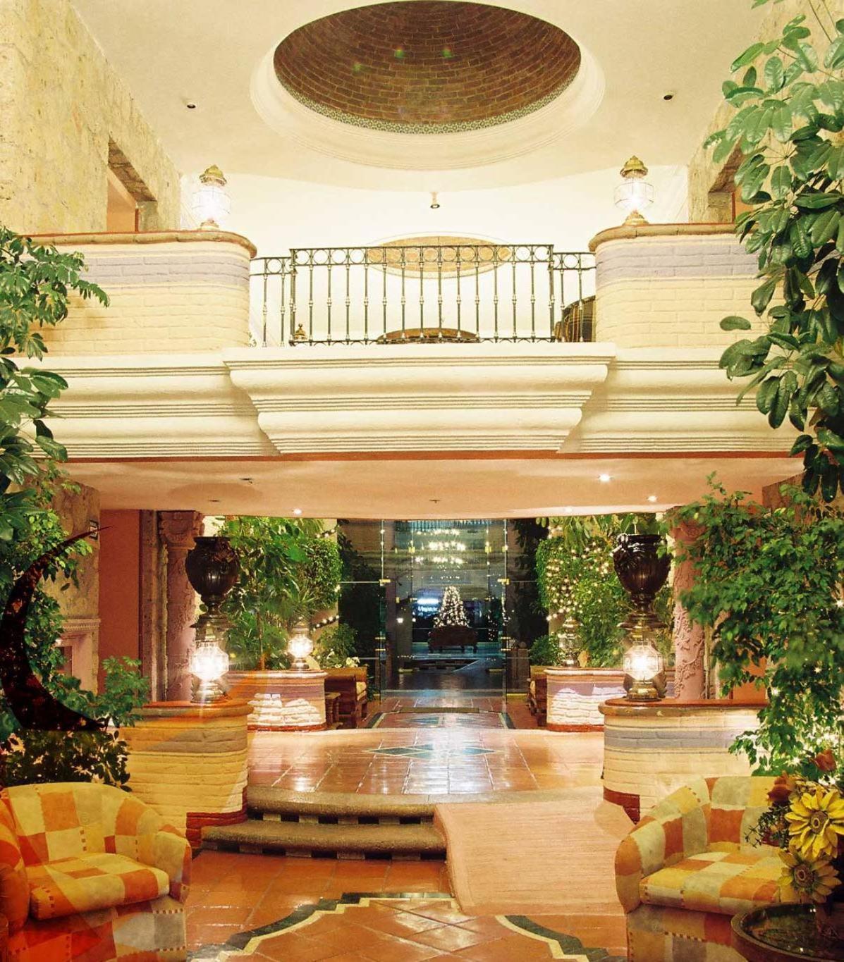 Gran Hotel Hacienda De La Noria Aguascalientes Exterior foto The lobby of the hotel