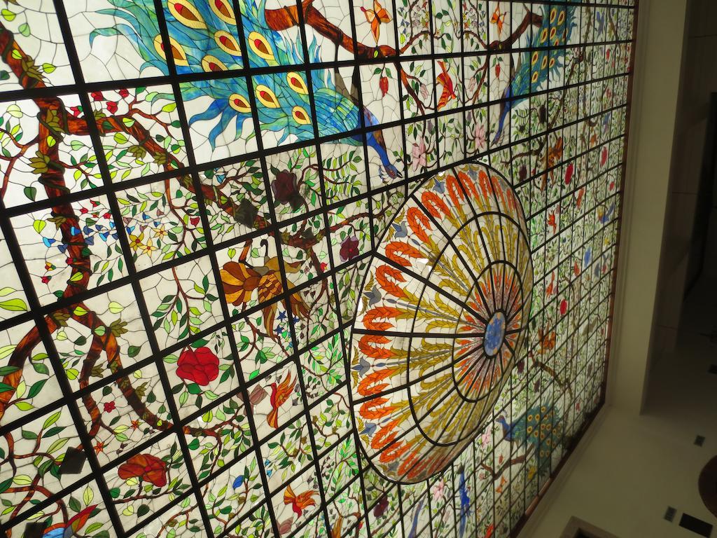 Gran Hotel Hacienda De La Noria Aguascalientes Exterior foto Stained glass window at the entrance of the museum