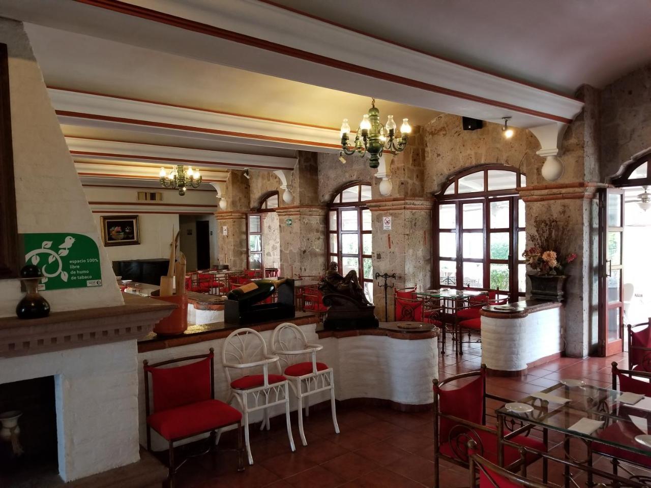 Gran Hotel Hacienda De La Noria Aguascalientes Exterior foto Interior of the restaurant